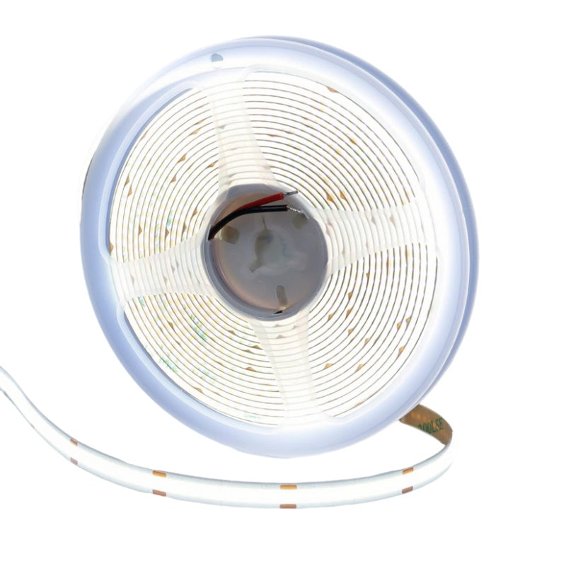 24V COB Cool White 5M LED Strip Light 6000K 1600LEDs 5500LM