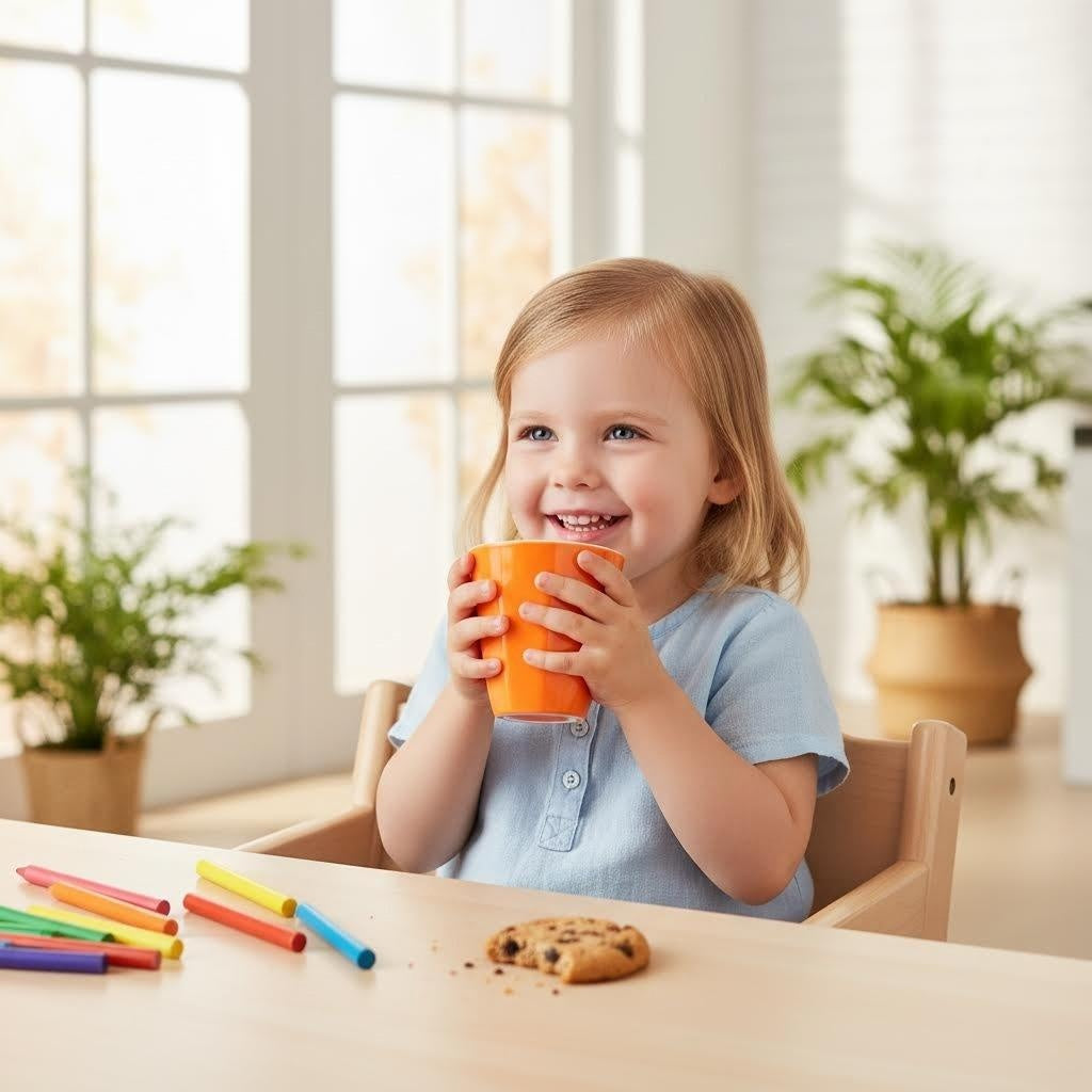 300ML Melamine Cups, Set of 6 Kids Children Dishwasher Safe