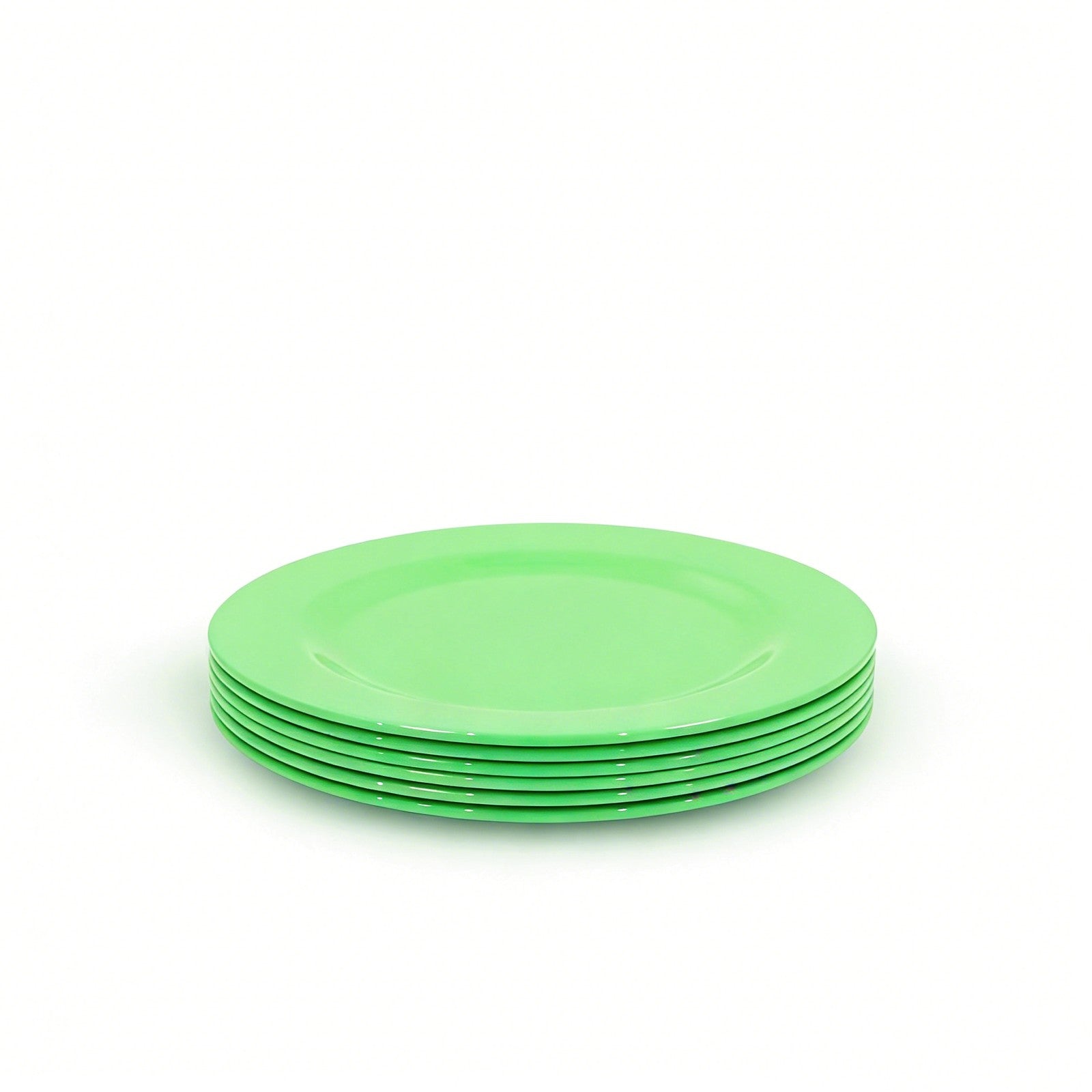 Set of 6, 20/25CM Melamine Plates Kids Dinnerware