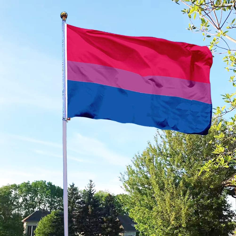 Large LGBT Pride Flag Rainbow Flag Bisexual LGBTQ Flag 90x150 cm Heavy Duty