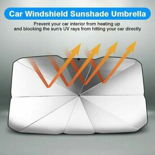 140X80cm Car Windshield Sunshade Umbrella Front Window Visor Sun Shade Cover