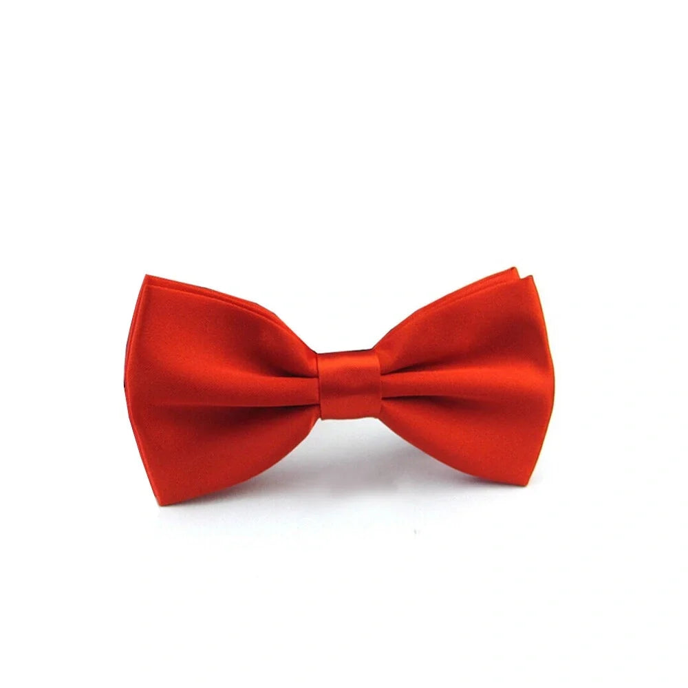 Mens Silk Tuxedo Formal Bow Tie Satin Wedding Party Pre Tied Bowtie Necktie Ties