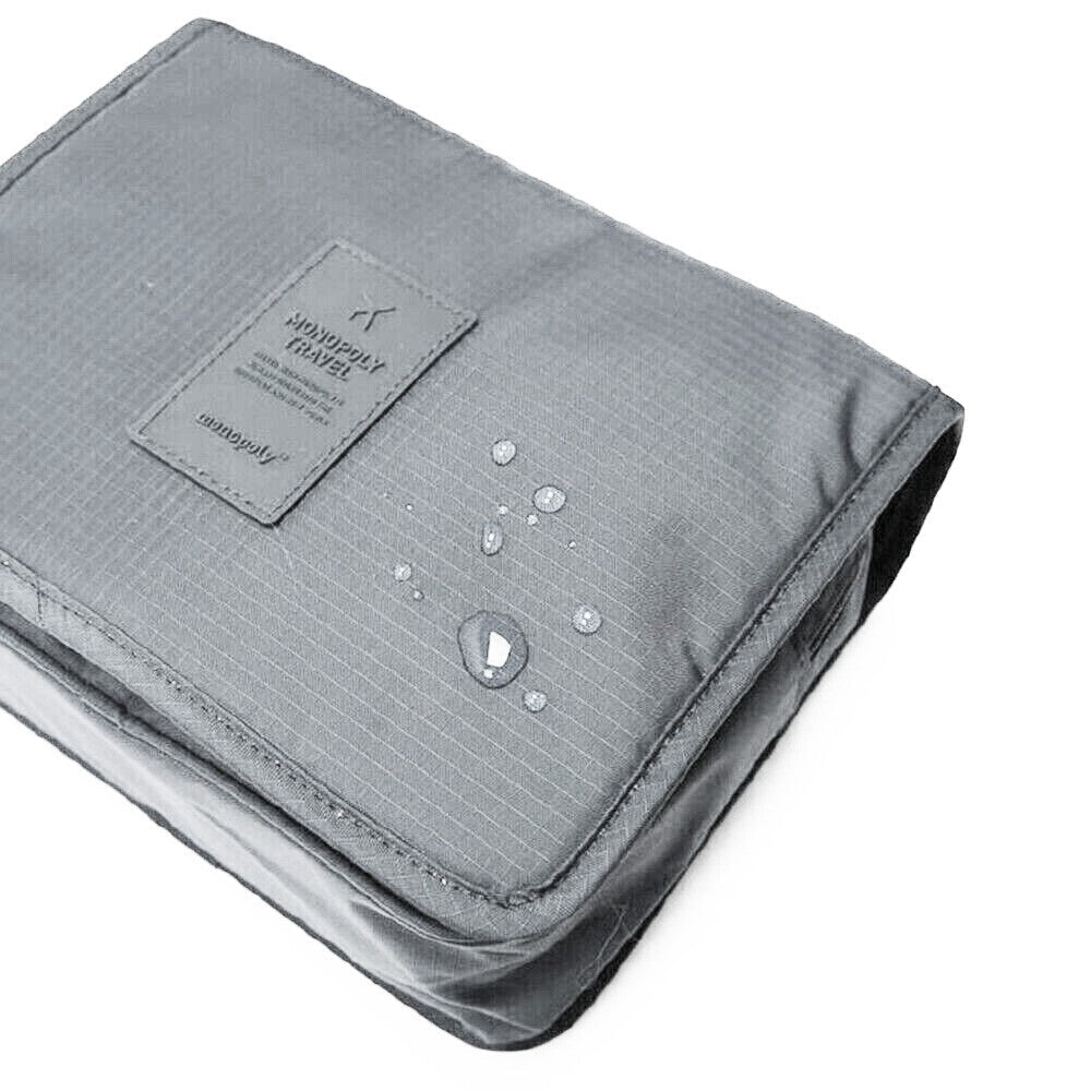 Travel Cosmetic Storage MakeUp Bag Folding Hanging Toiletry Wash Organizer Pouch