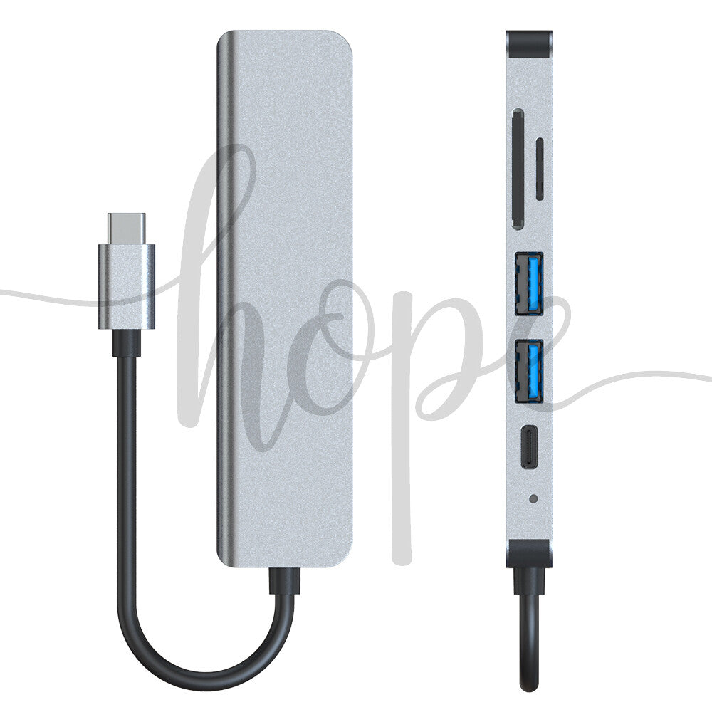 6in1/8in1/11in1 USB-C Type C Hub HDMI USB 3.0 HUB Adapter For MacBook Pro iPad