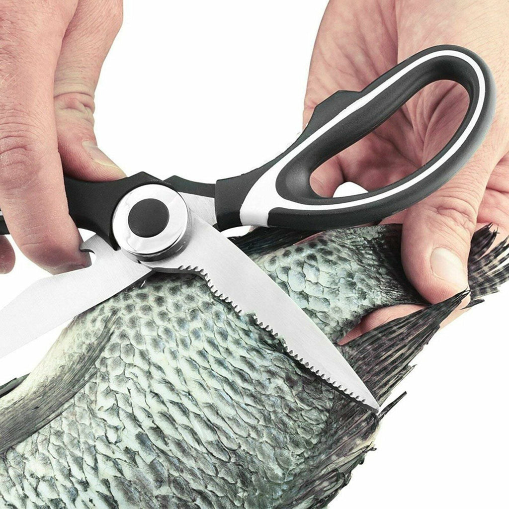 Kitchen Scissors Heavy Duty Super Sharp Stainless Steel Multi Purpose Meat Nuts