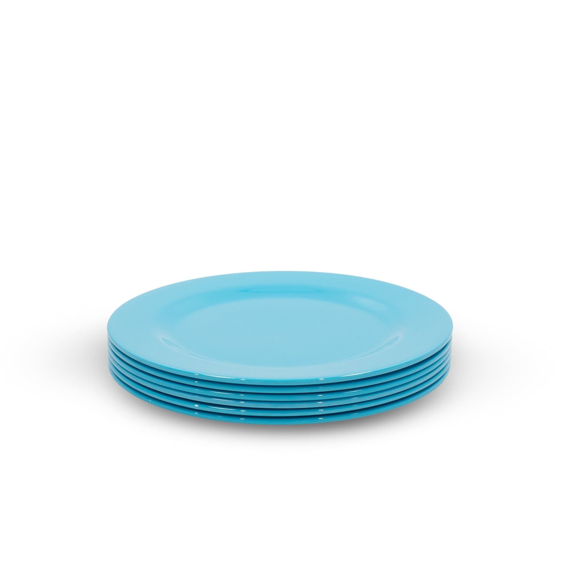 Set of 6, 20/25CM Melamine Plates Kids Dinnerware