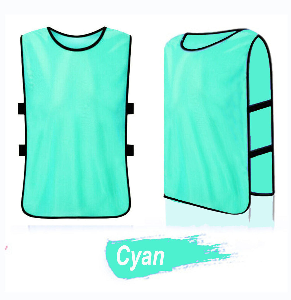 Sports Training Bibs Vests Group Team Bibs Cricket