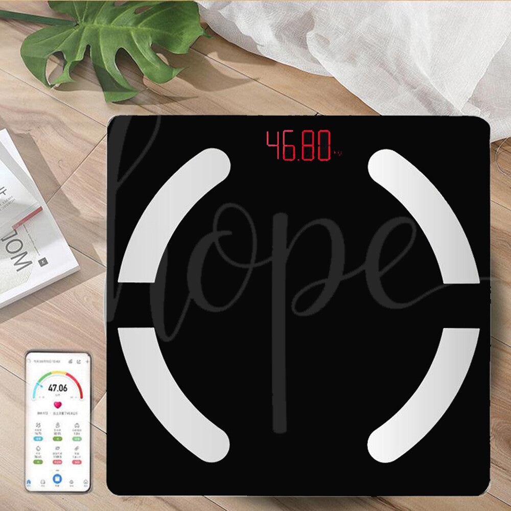 Bluetooth Body Fat Scale BMI Bathroom Weight Scale
