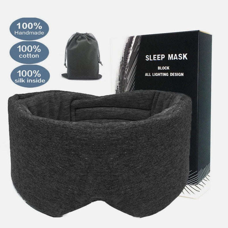 Large Sleep Masks Blindfold Cotton Comfortable Eye Cover
