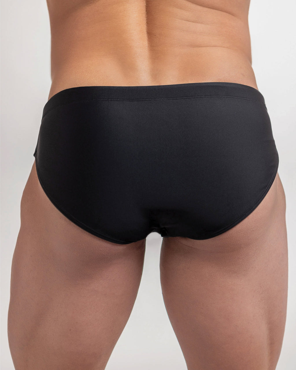 Apollo Swim Brief | Midnight Black | Sleek Fit, Signature Hardware