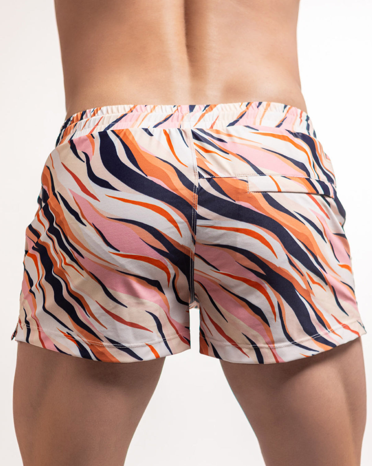 Arrow 3" Swim Short | Pink Tiger | Sustainable Repreve, 3" Inseam