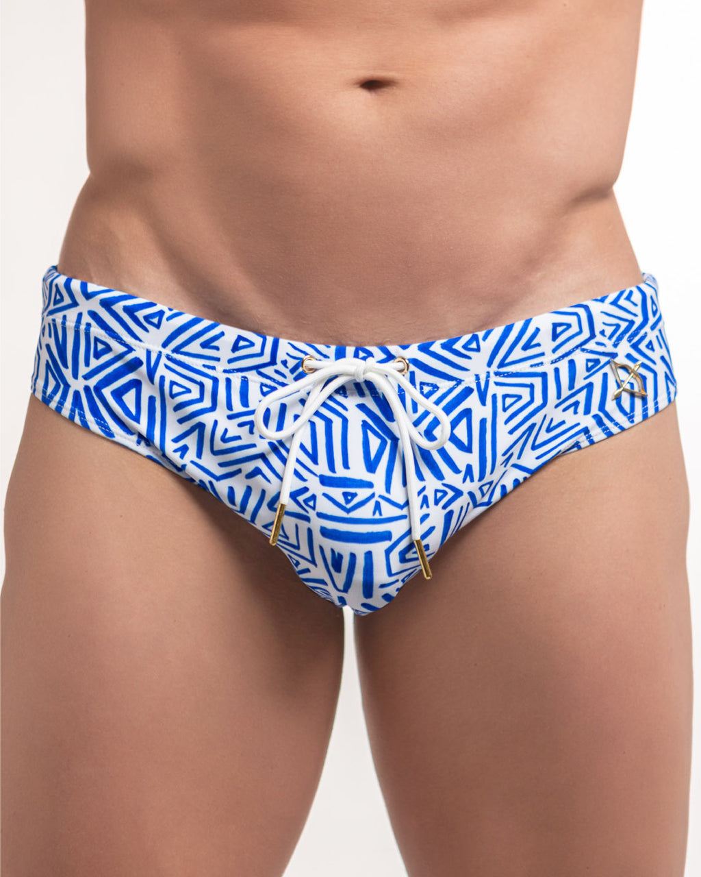 Bow Swim Brief | Blue Haze | Sustainable Repreve, Sculpted Fit