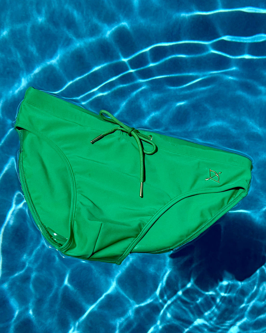 Apollo Swim Brief | Sea Green | Sculpted Fit & Metal Hardware