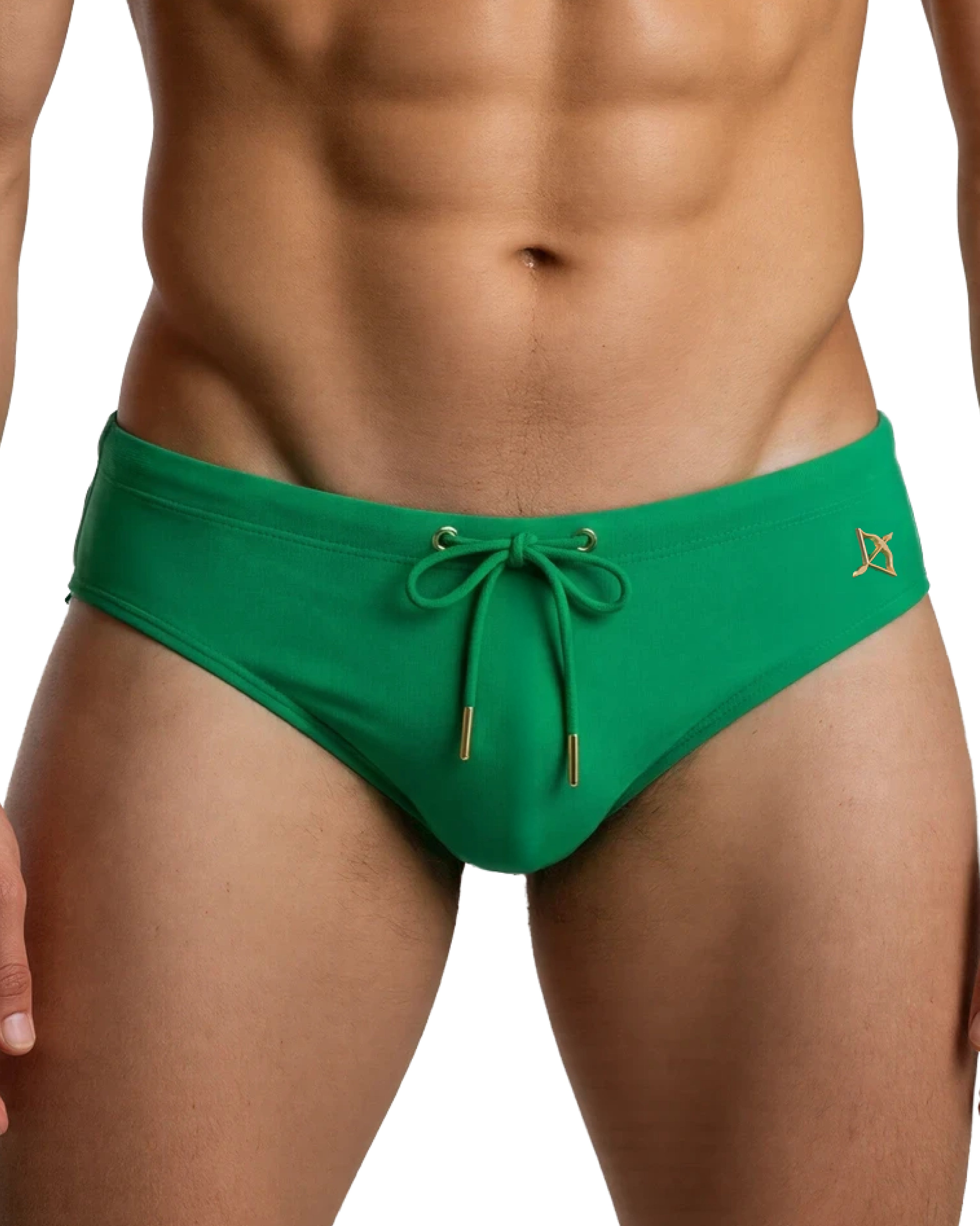 Apollo Swim Brief | Sea Green | Sculpted Fit & Metal Hardware