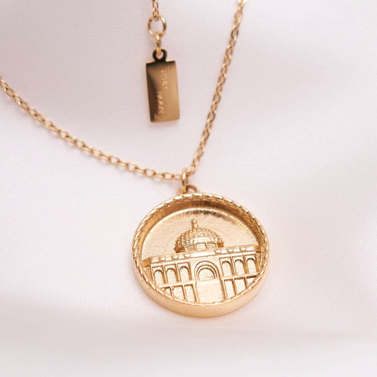 Palestine Dome of Rock Necklace