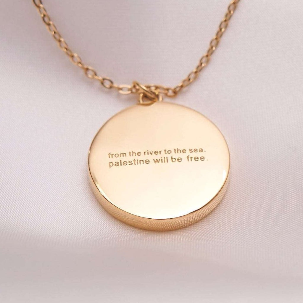 Palestine Dome of Rock Necklace