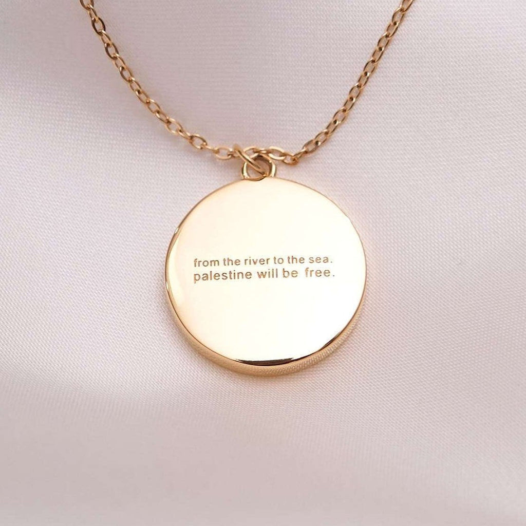 Palestine Dome of Rock Necklace