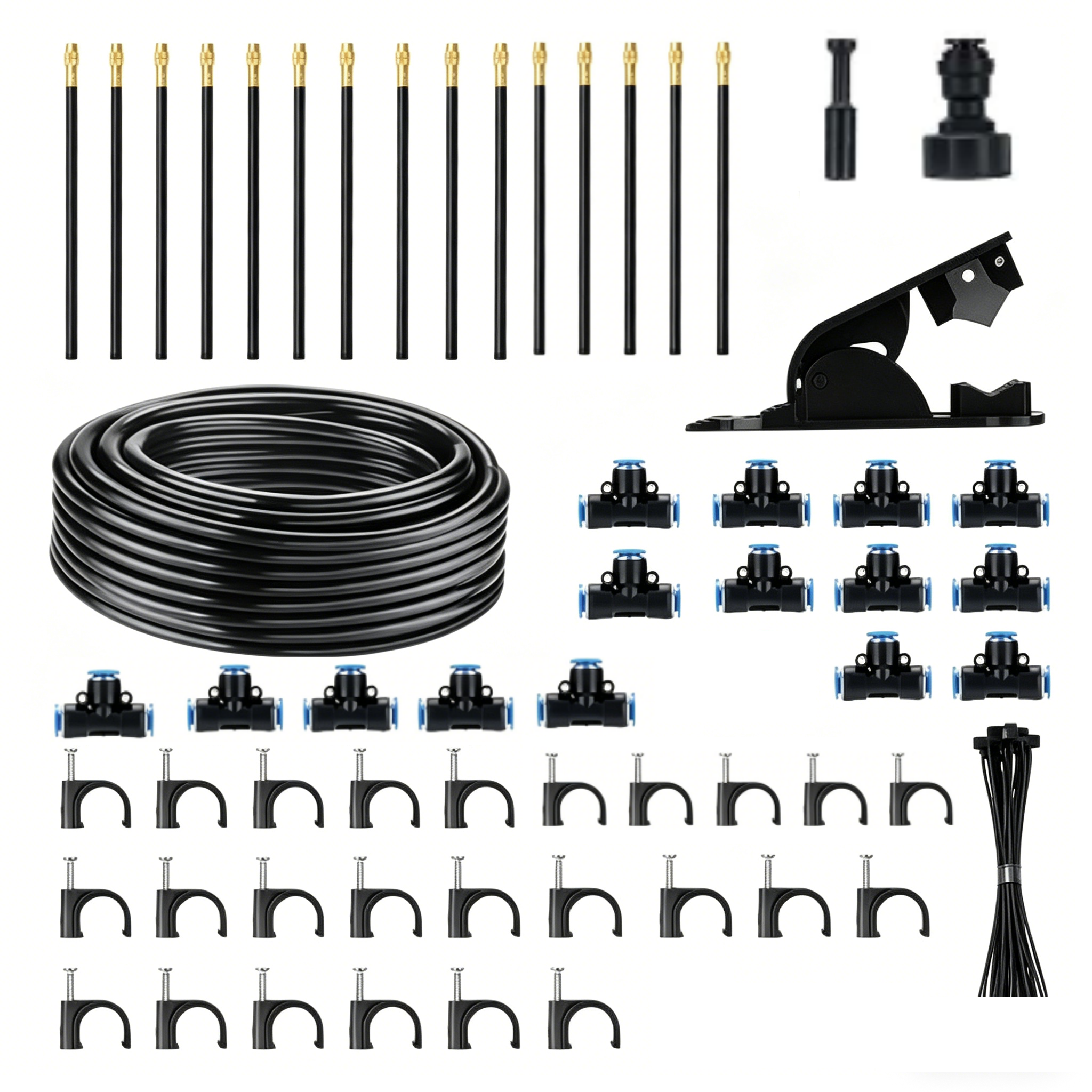 15M Adjustable Watering Irrigation Misting System Kit