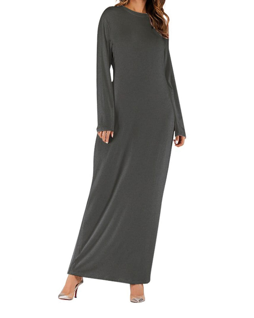 Grey Slip Dress