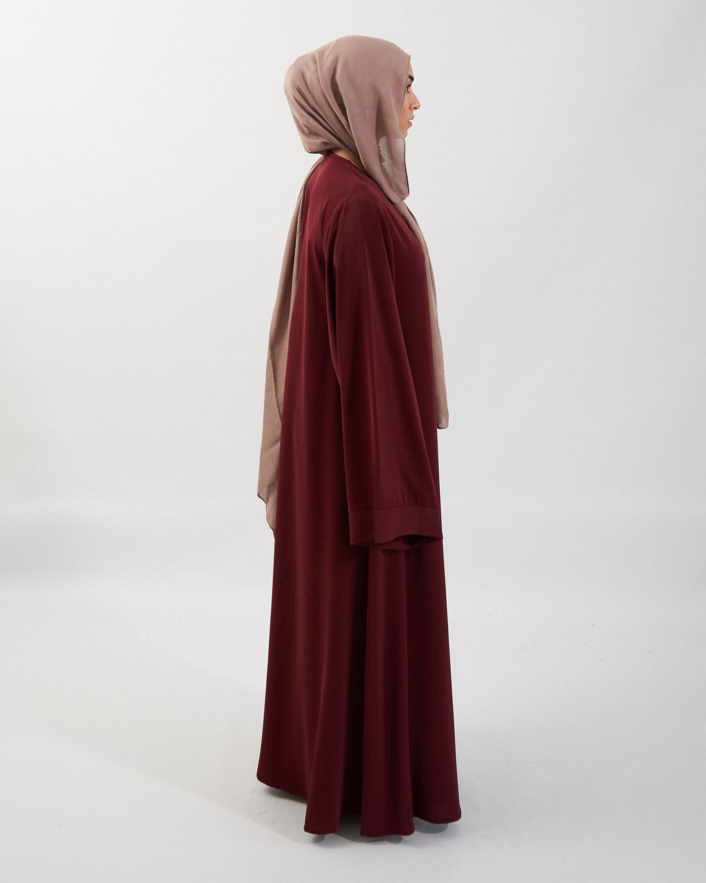 Khatijah Abaya - Maroon