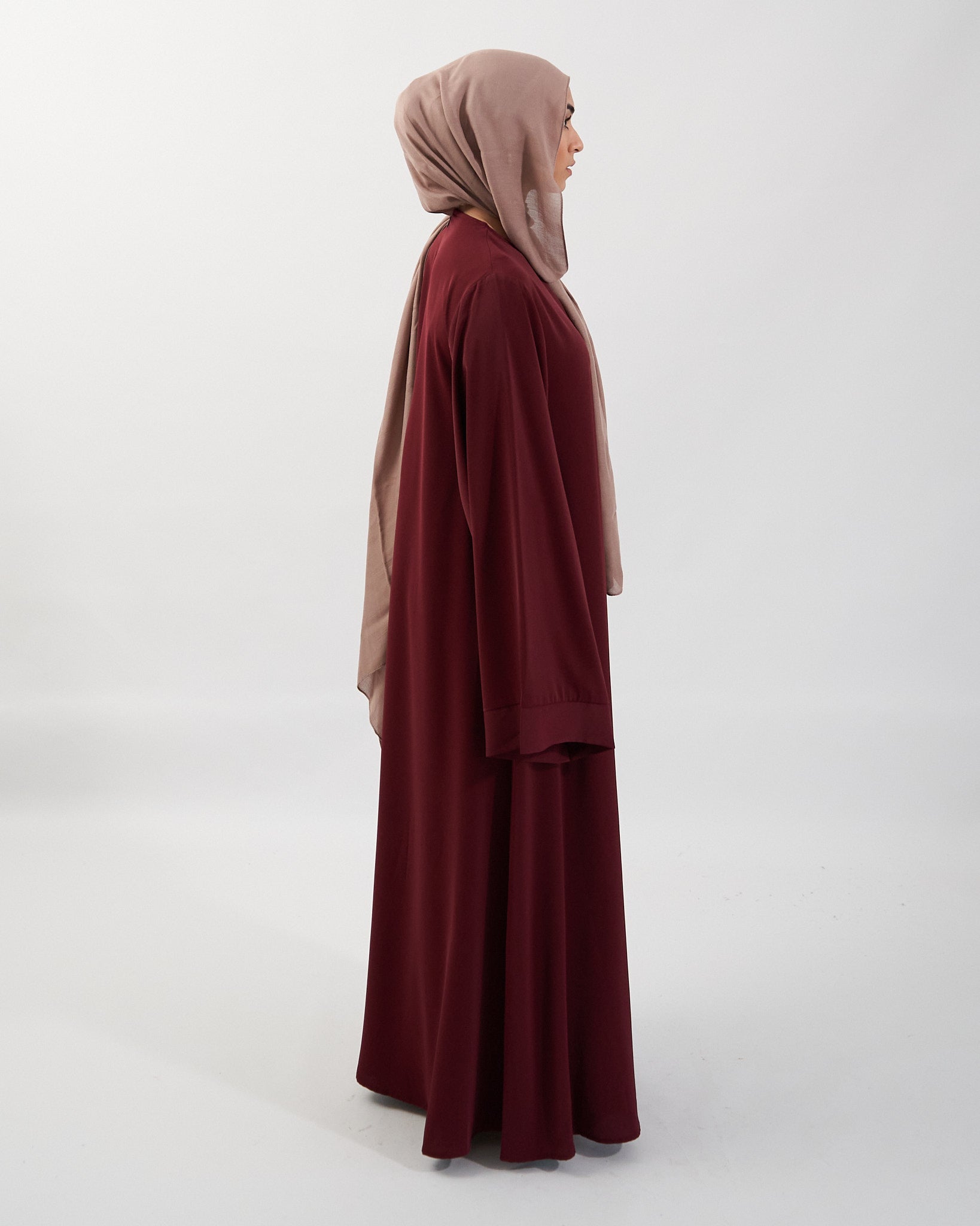 Khatijah Abaya - Maroon