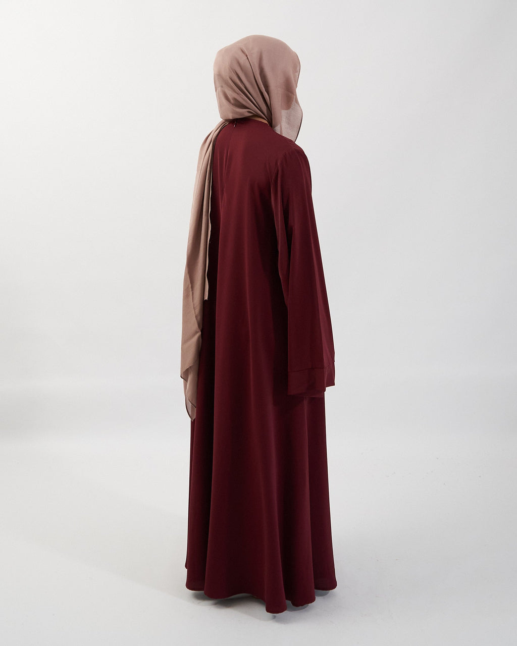 Khatijah Abaya - Maroon