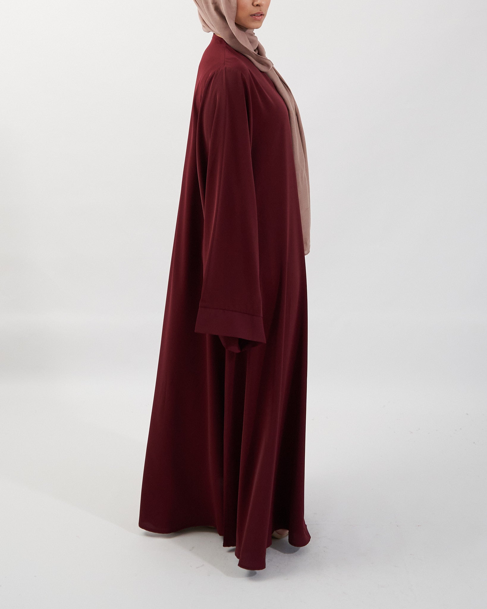 Khatijah Abaya - Maroon