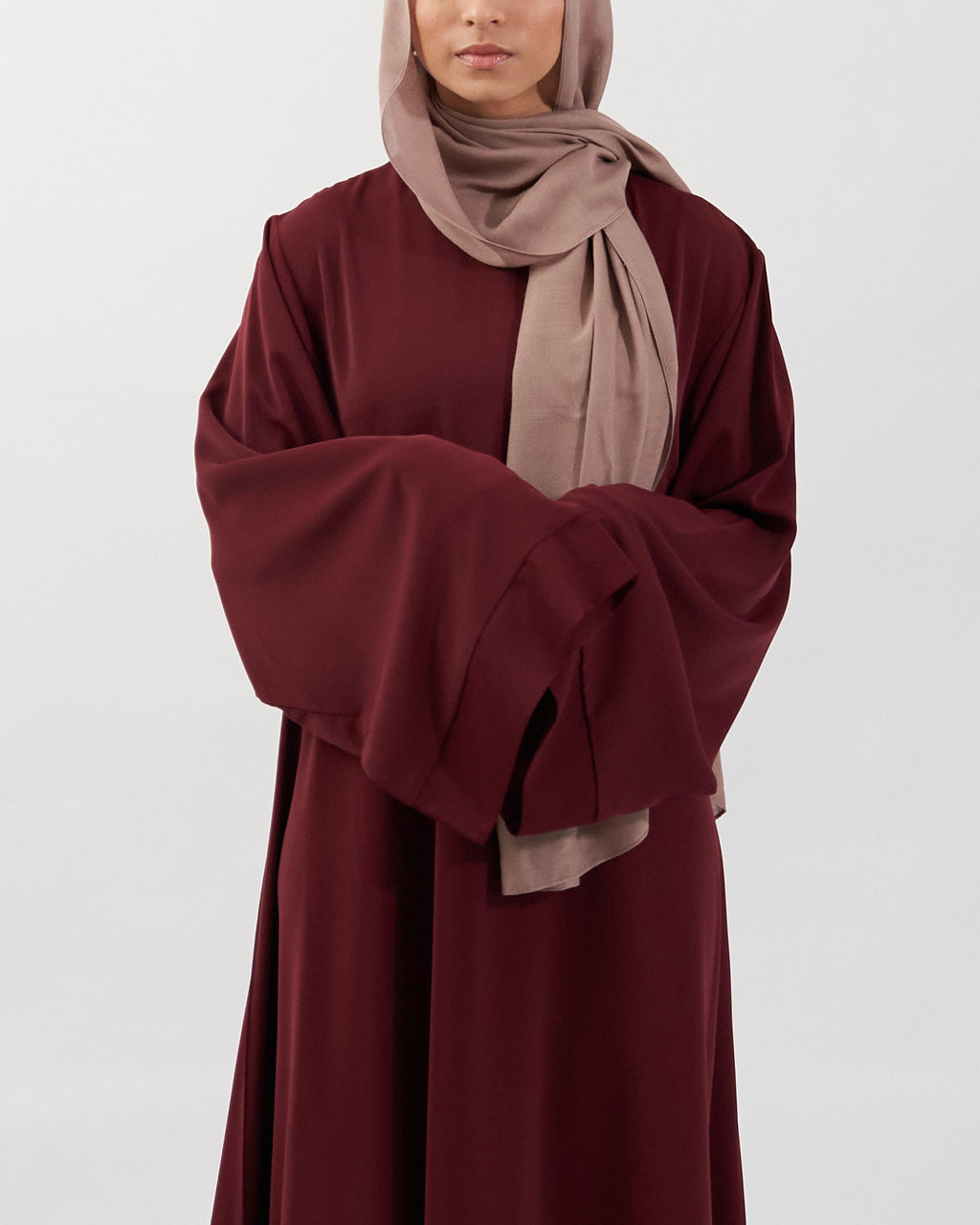Khatijah Abaya - Maroon