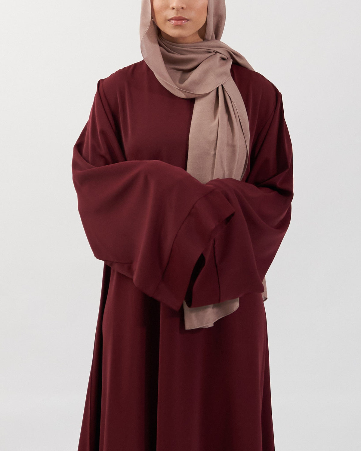 Khatijah Abaya - Maroon
