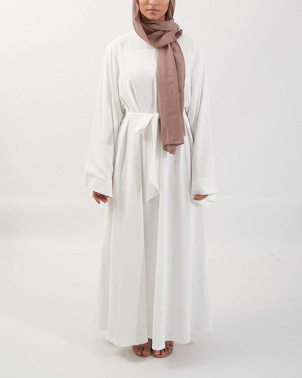 Khatijah Abaya - White