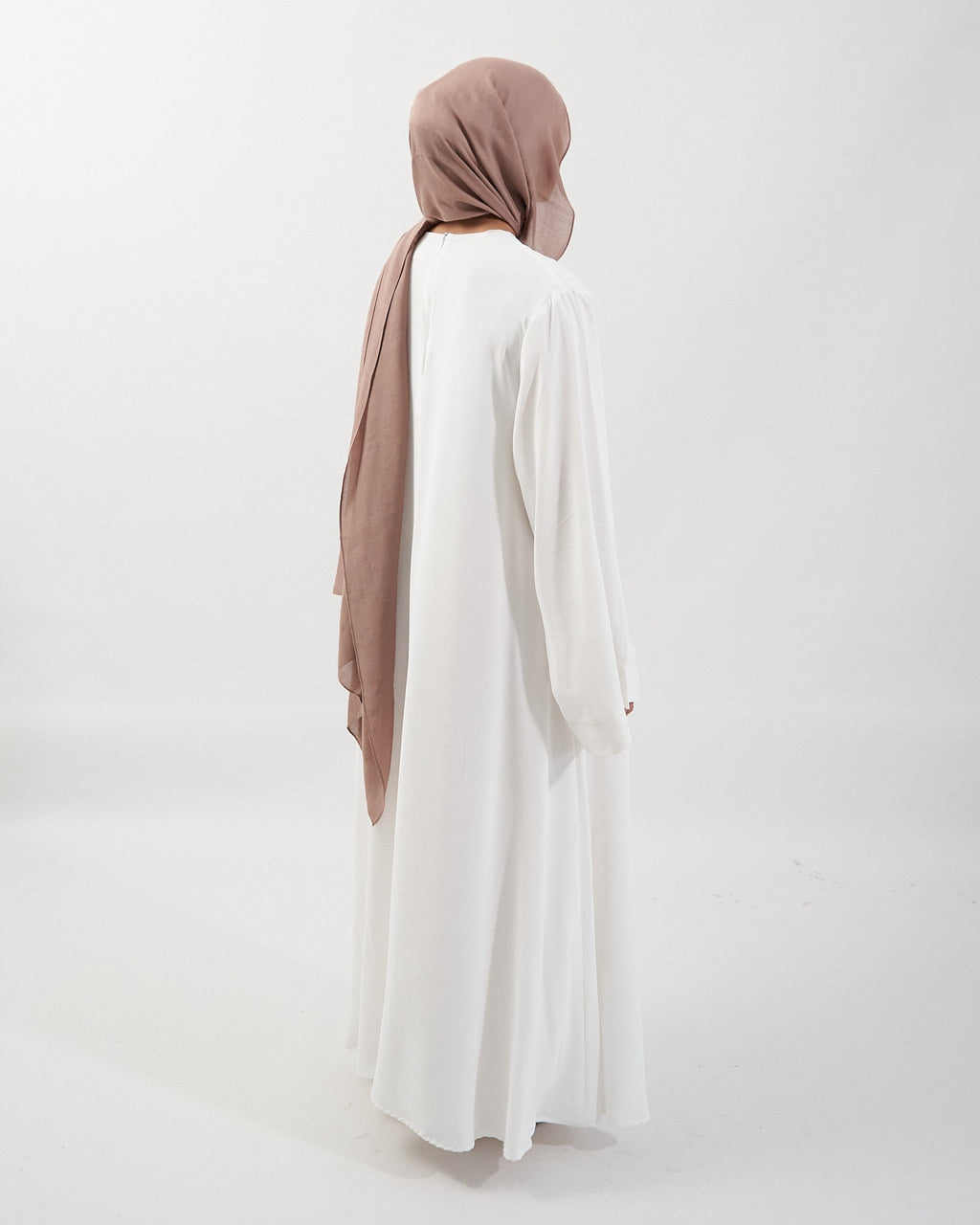 Khatijah Abaya - White