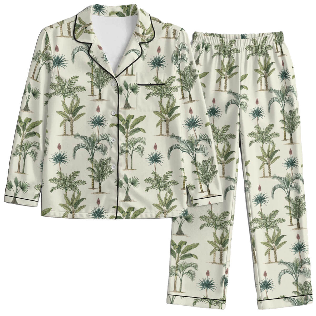 Palm Tree Womens Pyjamas