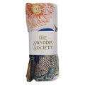 Peacock and Peony Swaddle