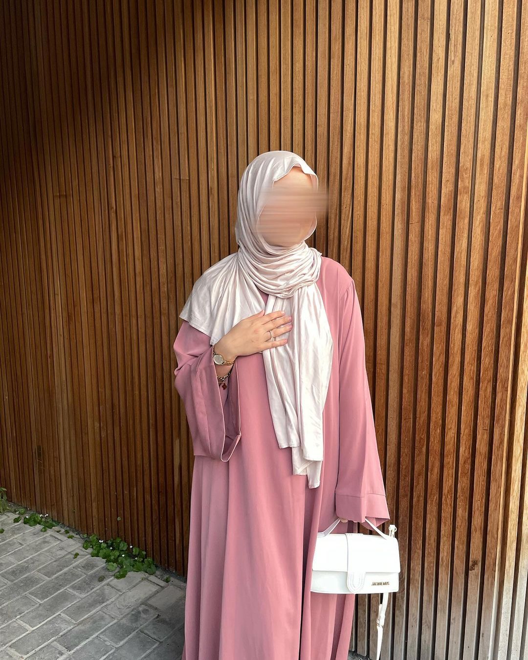 Khatijah Abaya - Pink