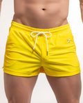 Sagittar 3" Swim Short | Sunshock Yellow | Electric Bold, Nylon Stretch
