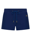 Sagittar 3" Swim Short | Navy Moonlight | Premium Nylon, Gold Hardware