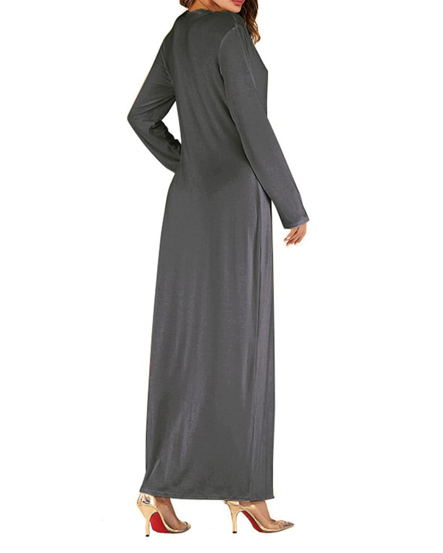 Grey Slip Dress