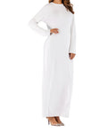 White Slip Dress
