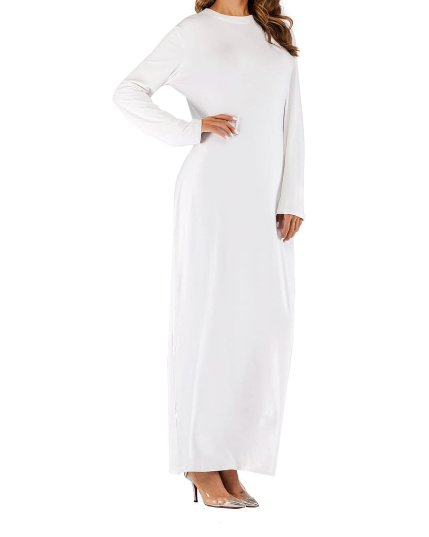 White Slip Dress