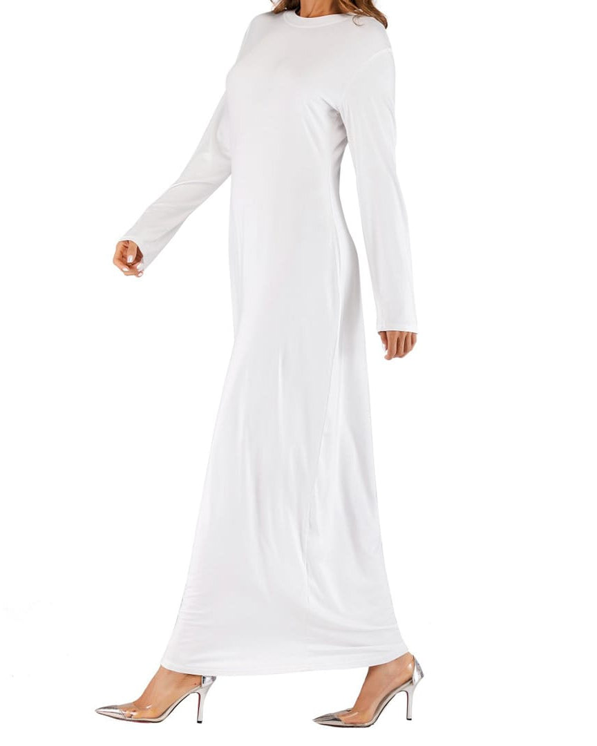 White Slip Dress