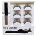 Magnetic False Eyelashes Natural Eye Lashes Extension Liquid Eyeliner Tweezer
