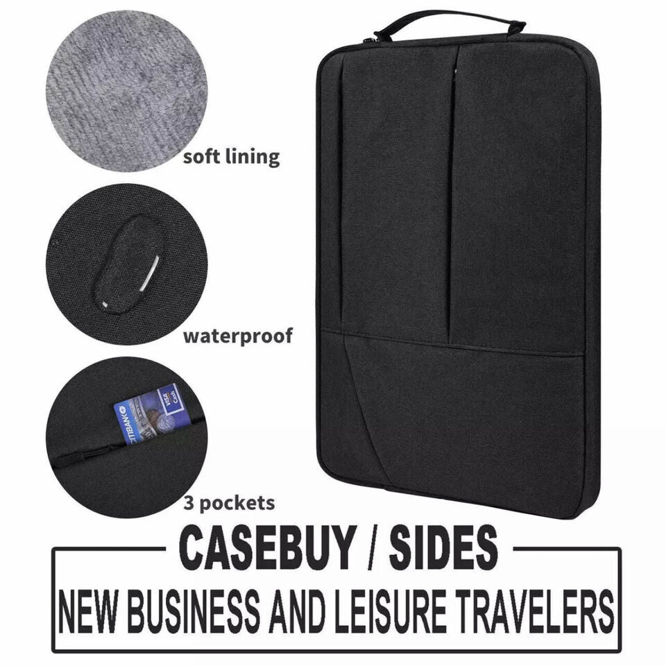 Laptop Sleeve Travel Bag Carry Case For MacBook Air Pro 13" 15.4"  Lenovo Dell