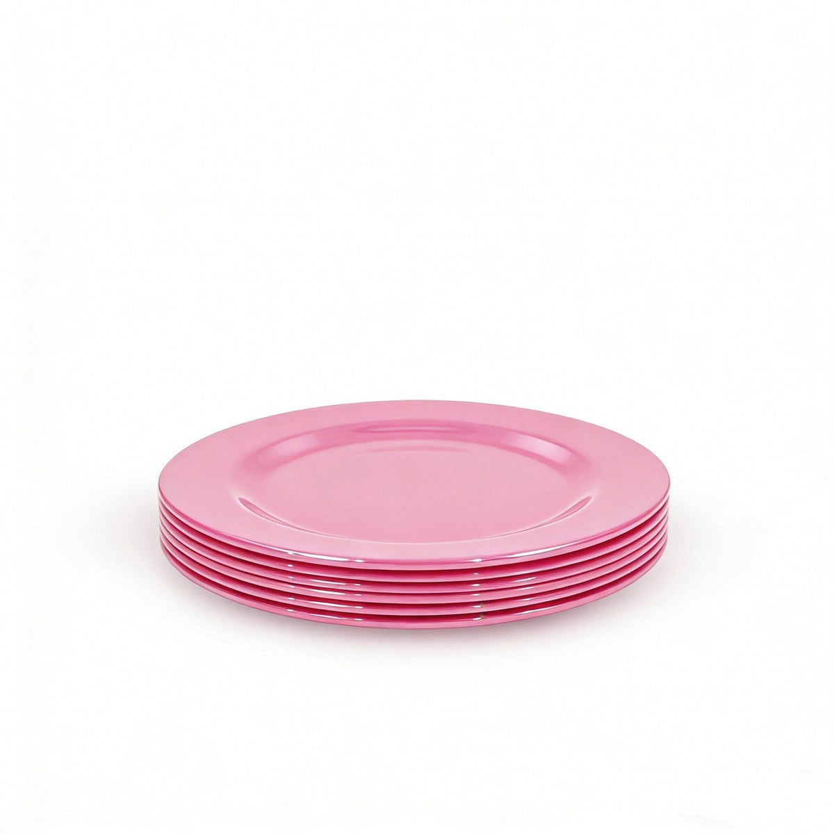 Set of 6, 20/25CM Melamine Plates Kids Dinnerware