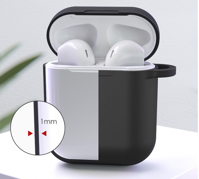 For Apple Airpods 1 2 Headphone Case Silicone Cover Gel Skin