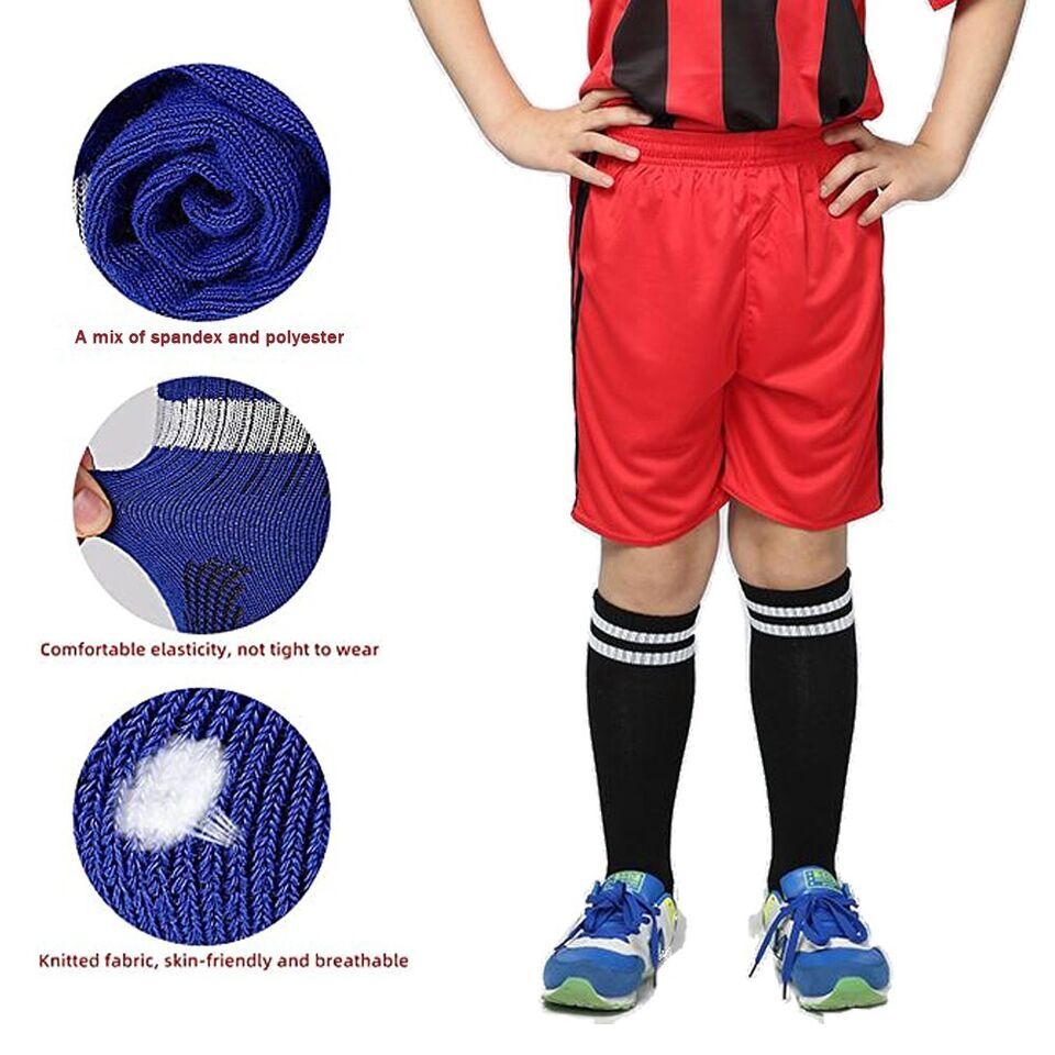Kids Adult High Knee Sports Socks