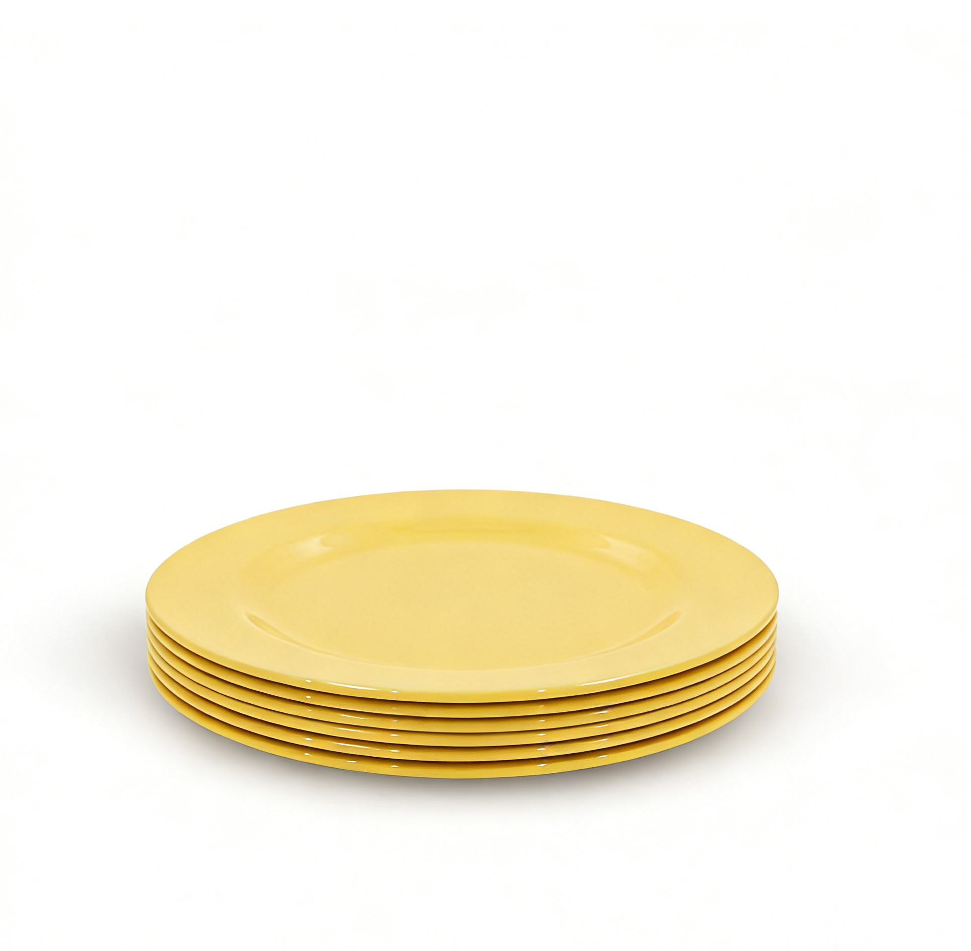Set of 6, 20/25CM Melamine Plates Kids Dinnerware