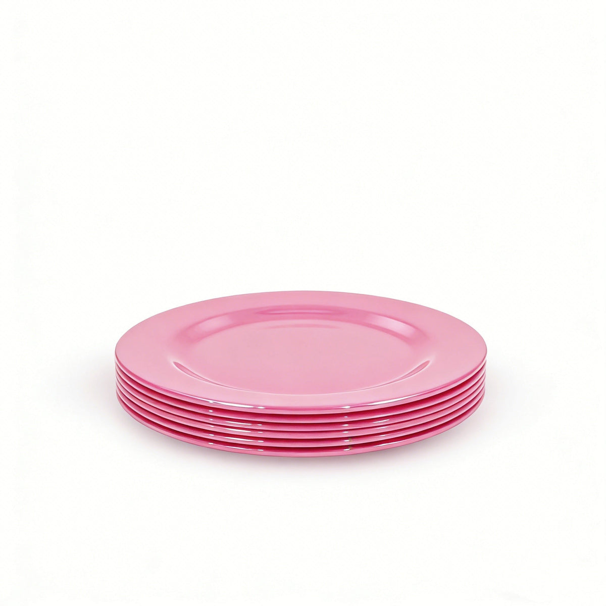 Set of 6, 20/25CM Melamine Plates Kids Dinnerware