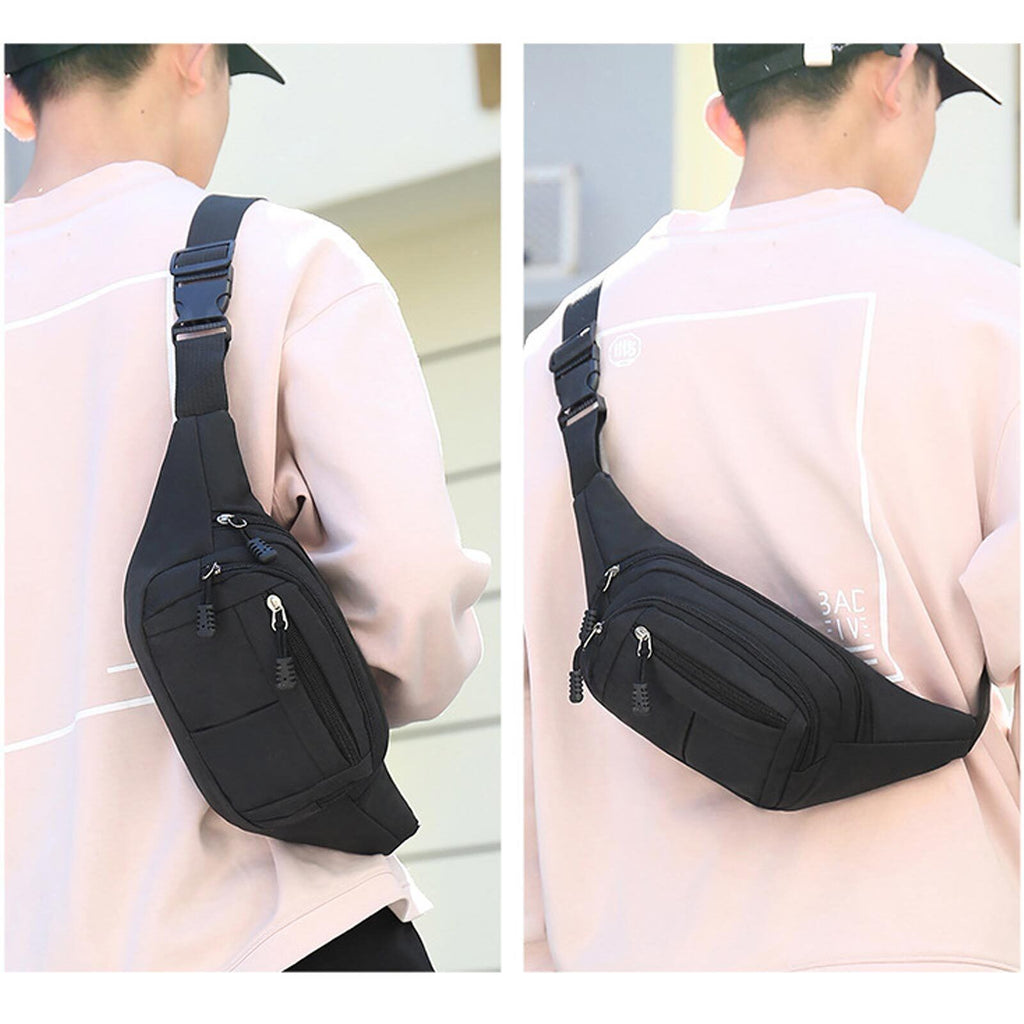 Unisex Waist Bum Bag Men Women Fanny Pack Holiday Travel Money Belt Pouch Wallet