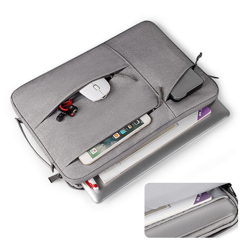 Laptop Sleeve Travel Bag Carry Case For MacBook Air Pro 13" 15.4"  Lenovo Dell