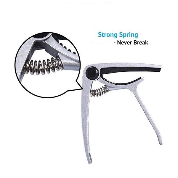 Alloy Guitar Capo Quick Change Release Trigger Clamp for Guitar Ukulele Bass